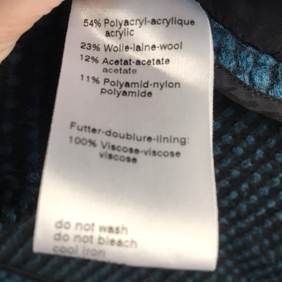 Akris Punto Teal Blazer - Picture 8 of 8